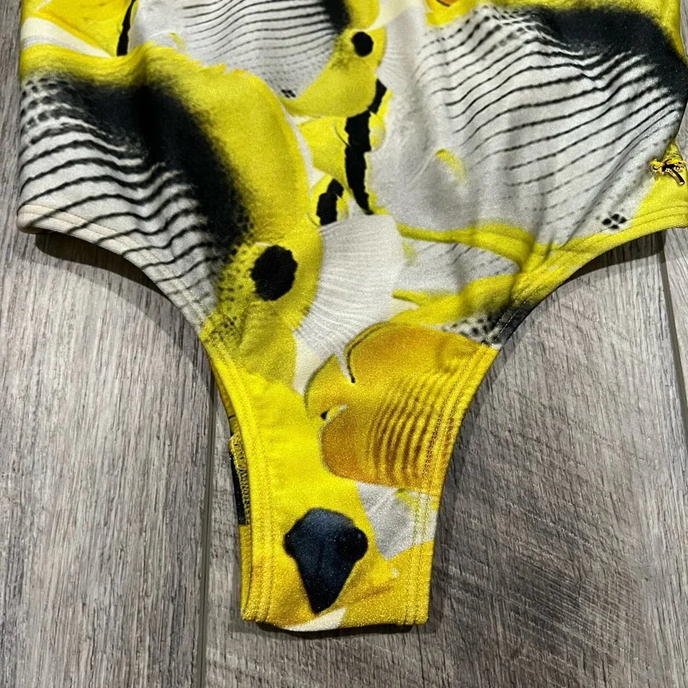 Aqua De Coco Yellow‎ One Piece Swimsuit